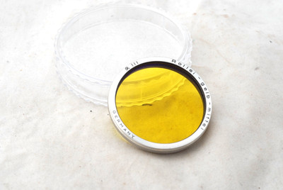 Original Rollei RIII gelb-mittel (Yellow) Filter R3 Bay III Bay3 in Excellent