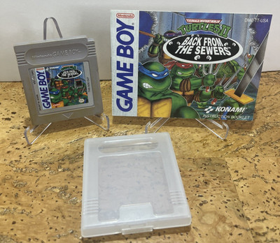 Teenage Mutant Ninja Turtles II Back From The Sewers- (Nintendo Game Boy) Tested