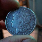 1921 Morgan Silver Dollar $1 Coin Circulated 0.9 Fineness US Silver