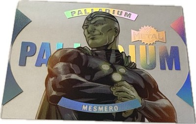2020 Marvel X-Men Metal Universe Palladium #26 Mesmero