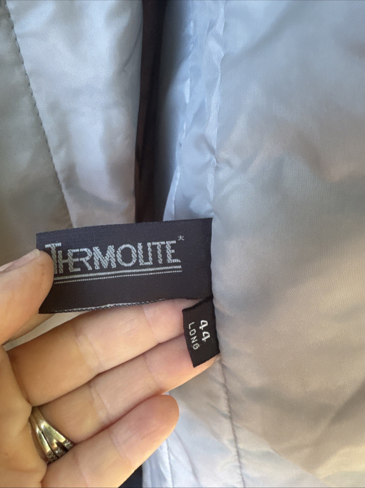 Silver Cloud Thermolite With Removable Inner Insu… - image 5