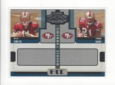 2005 Playoff Honors Rookie Tandem #RT1 Alex Smith/Frank Gore 49ers