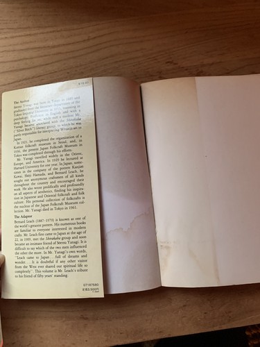 Unknown Craftsman by Soetsy Yanagi (1990, Trade Paperback) - Picture 5 of 14