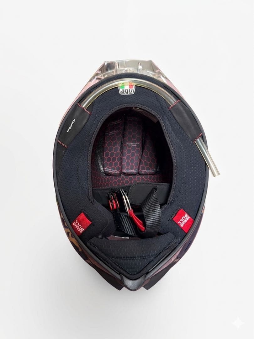 AGV Pista GP R Rossi Soleluna 2016 Size M Helmet Used | eBay