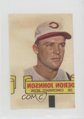 1966 Topps Rub-Offs Deron Johnson 0ot5