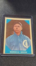 1960 Fleer Baseball Greats - Mordecai Brown #9