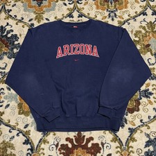 Vintage 2000s Nike Arizona Wildcats Center Swoosh Crewneck Sweatshirt XL