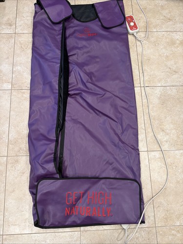Higher Dose Purple Infrared Sauna Blanket with Controller Get High Naturally