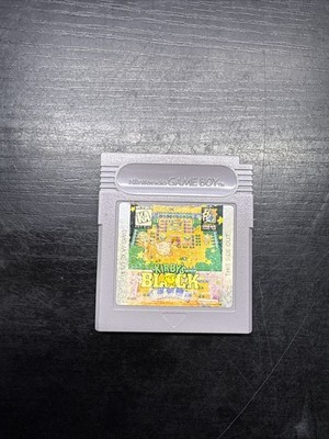 Kirby's Block Ball Gameboy Nintendo-Japan Free Shipping