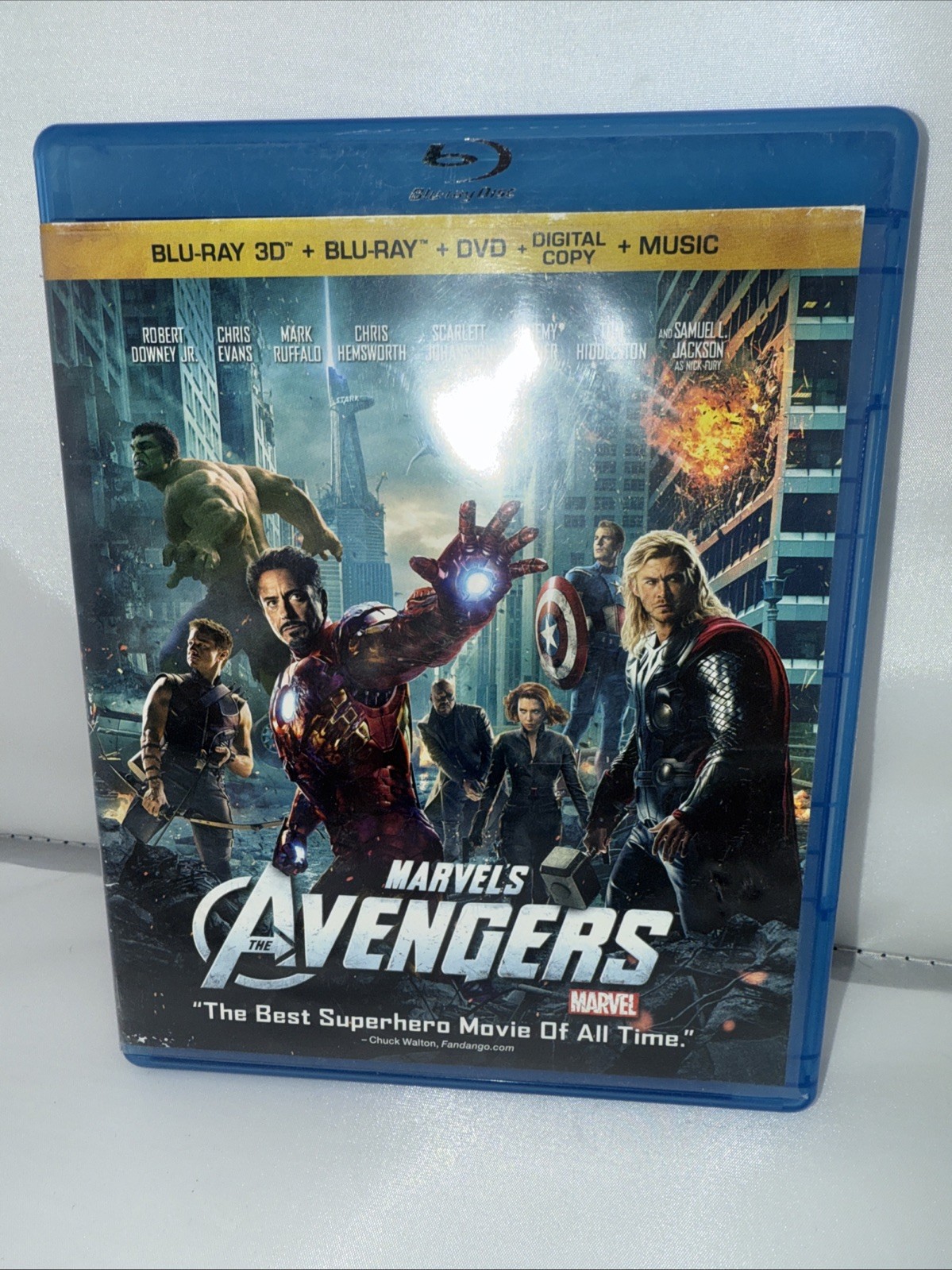 Marvel's The Avengers (Four-Disc Combo: Blu-ray 3D/Blu-ray/DVD + Digital Copy +