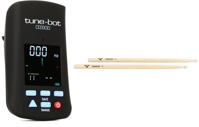 Overtone Labs Tune-Bot Studio Drum Tuner + Vater VH7AW Value Bundle