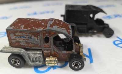 Vintage 1976 Hot Wheels T-Totaller Basic Express Hong Kong LOT OF
