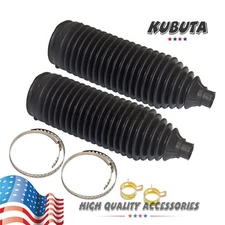 Pair for Chevy GMC Cadillac Rack & Pinion Inner Tie Rod Steering Bellow Boot