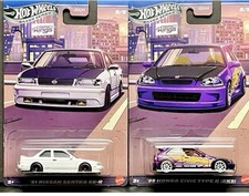 Hot Wheels lot Honda Civic NISSAN SENTRA Compact Kings