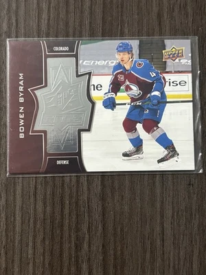 20-21 UD Extended Hockey Rookie SPx Finite SF-36 Bowen Byram /2999 Avalanche - Image 1 of 2