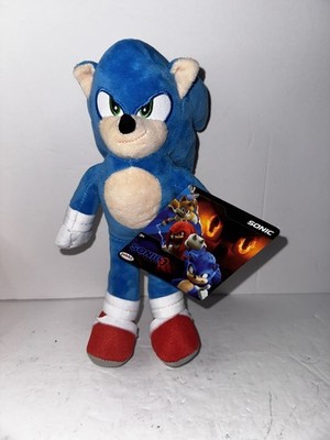Sonic The Hedgehog 3 Movie SONIC 9'' Plush Jakks Pacific, Brand New With Tags!