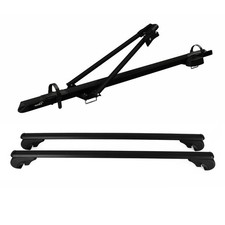 Bike Rack Carrier Roof Racks Set For Subaru Outback 2010-2014 Black 3x Bike Rack Carrier Roof Racks Set For Subaru Outback 2010-2014 Black 3x