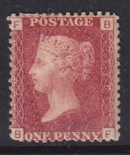 1d Red Plate 175 LM/MINT(1)