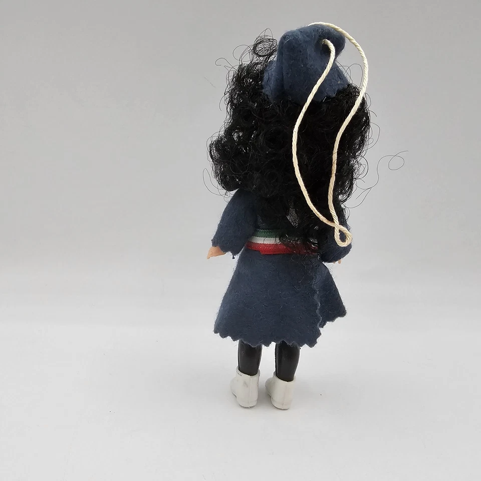 BAMBOLA MINI  IN CELLULOIDE  IN DIVISA  EPOCA ANNI 50/60 - Immagine 4 di 4