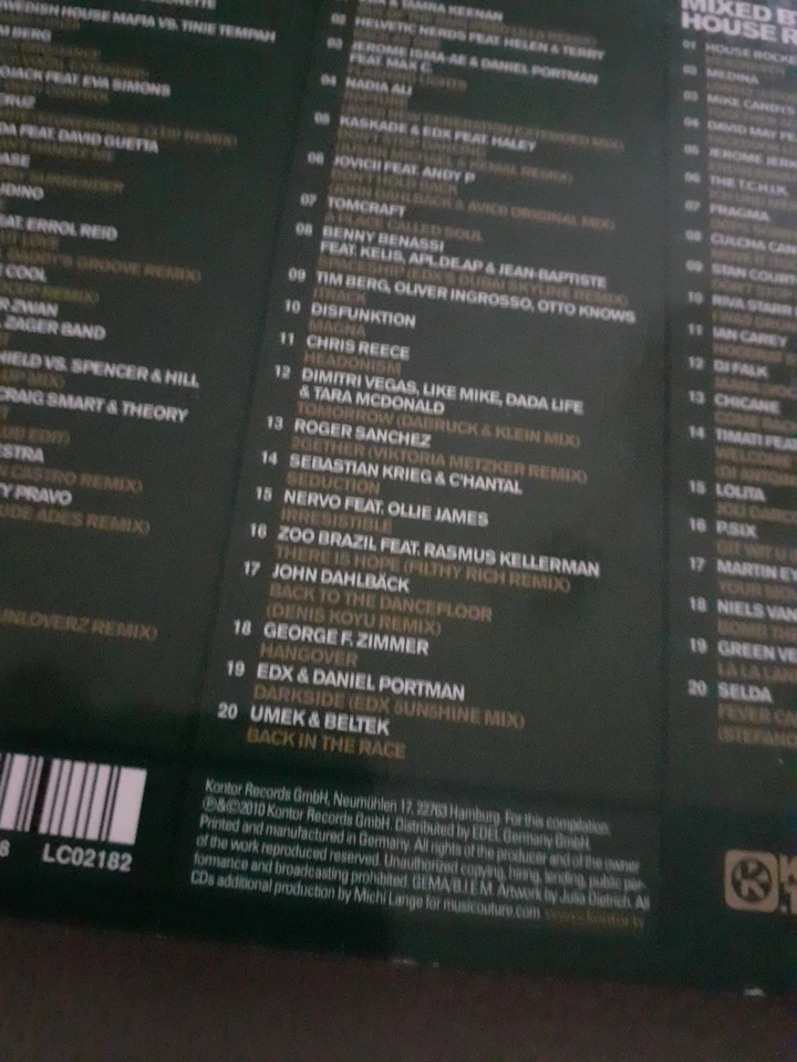 3 CD Kontor - Top Of The Clubs - Volume 49 - Various Sampler - Bild 3 von 4