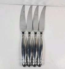 Yamazaki Stainless Steel Trellis Path Dinner Knives Set Of 4