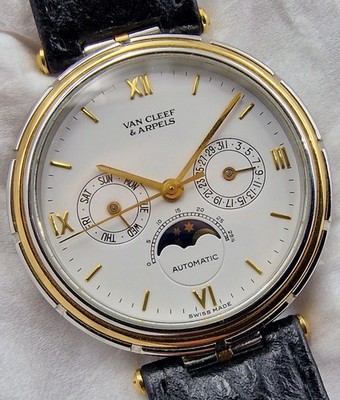 Van Cleef Arpels Annual Calender Automatic Mondphase Automatik no Chronograph