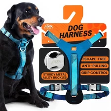 No-Pull Dog Harness with Handle - Escape Proof, Anti-Pulling, Grip Control, M...
