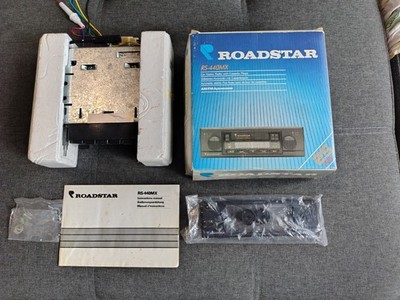 Roadstar RS440MX Car Stereo Cassette In Dash Receiver Fully Working Never Used