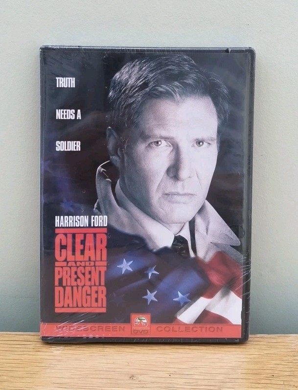 Clear and Present Danger DVD (2003) Harrison Ford - Region 2 PAL - New Sealed