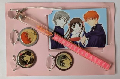 Fruits Basket Happy Character   Strap (Tohru, Yuki, Kyo)