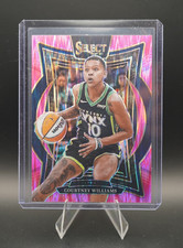 2025 WNBA Select Basketball #23 Courtney Williams Pink Flash PRIZM Concourse