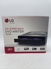 LG 24x Super Multi DVD Writer GH24 2015 New Open Box NIB M Disc Life's Good