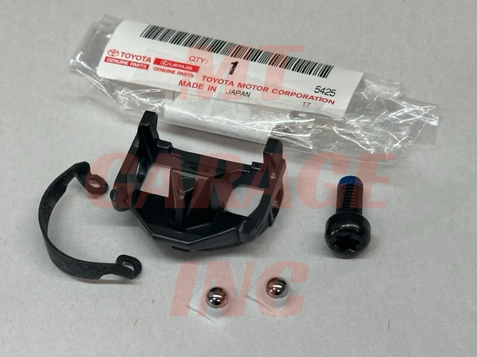 1992-2000 OEM New Lexus SC300 SC400 Rear View Mirror Mounting Kit Set w/ Bolt - Image 4 of 4