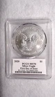 2020 PCGS MS70 THOMAS CLEVELAND SIGNED 1ST DAY ISSUE SILVER EAGLE DOLLAR $1 COIN