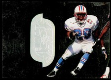 1998 SPx Finite Darryll Lewis 87 #/7600 SN Tennessee Oilers