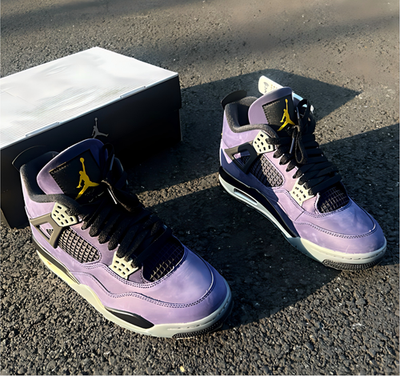 靴 AIR JORDAN 4 RETRO Imperial Purple 27.5 Jordan Air Jordan 4 Retro ''Imperial Purple'' Men's Mid Top