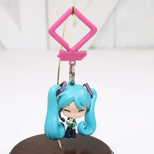 Hatsune Miku Backpack Hanger Clip Collectible Figure Keychain Clip