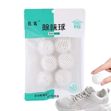 6Pcs Shoe Balls Deodorizer Sneaker Balls Shoe Deodorant for Sneaker Home