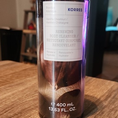 KORRES Hydrating Body Cleanser Vanilla Chestnut 400mL 13.53 fl oz