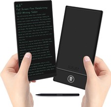 6.5 Inch LCD Writing Tablet - Reusable Digital Notepad for Office and Study