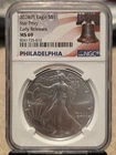 2024 P Silver Eagle Star Privy Early Releases NGC MS69