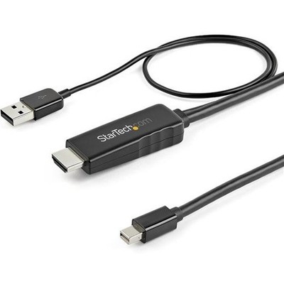 StarTech 6.6ft. 4K HDMI to Mini DisplayPort Adapter Cable HD2MDPMM2M