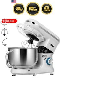 Stand Mixer, 660W 10 Speed 6 Quart Tilt-Head Kitchen Electric Food Mixer with...