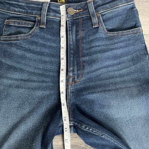 Jeans Lee Carol regular dritti denim blu W26 L31 donna mai indossato - Foto 12 di 15