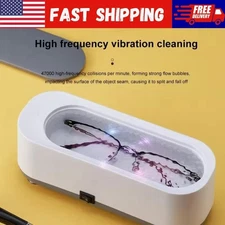 Ultrasonic Vibration Cleaner for Jewelry Watches Contact Lenses 3.7V