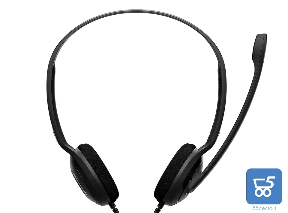 Cuffie EPOS PC 5 CHAT Cancellazione del Rumore Jack 3,5 mm CONFEZIONE ROVINATA - Immagine 2 di 4