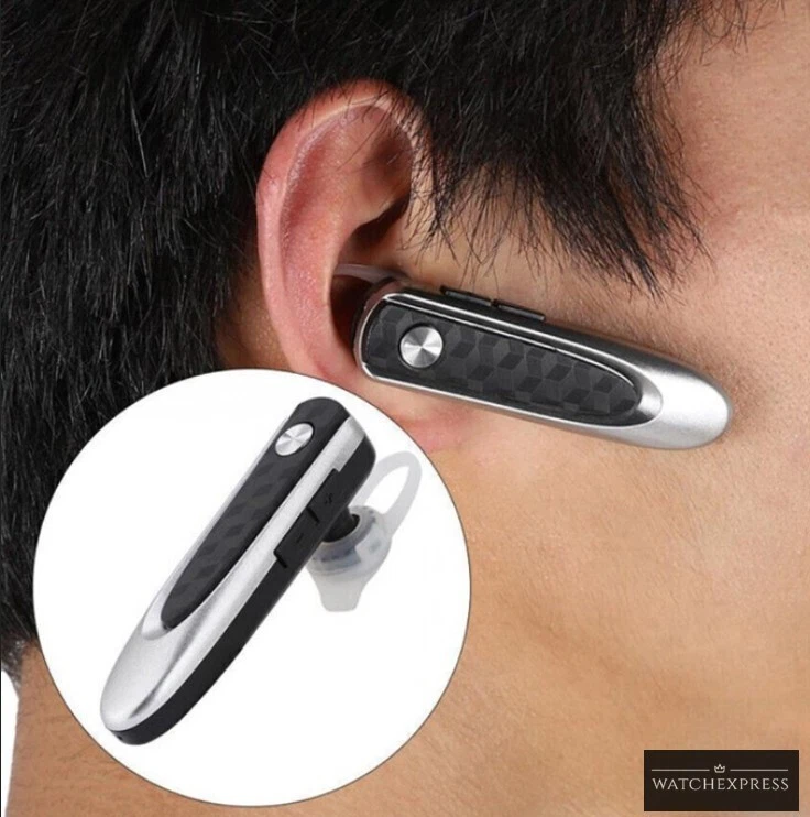 Auricolare Bluetooth V5.2 Wireless Cuffia Universale Android/IOS Batteria 200mAh - Immagine 2 di 4