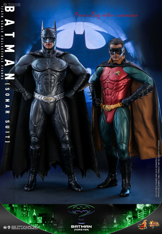 Perfect HotToys 1/6 Mms593 Batman: Batman Forever Batman In Stock