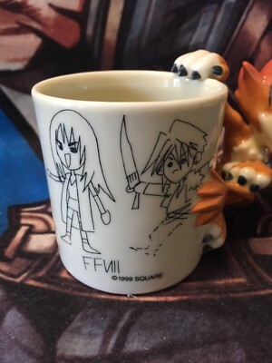 Final Fantasy VIII 8 Moomba Mug Cup Square 1999 Limited Edition