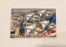 Nellis Air Force Base Nevada USAF Fridge Magnet LV4